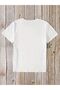 Women's White Cest La Vie Printed Oversize T-Shirt - 2