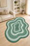 Non-Slip Base Machine Washable Chenille Woven Rug