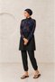 Beli Lace-Up Patterned Full Protection Hijab Swimsuit Set