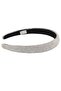 -Padded Rhinestone Headband - Multicolor