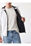 Xside Gray Regular Fit Hooded Men's Jacket - 4