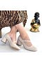 Kier Beige Skin Heeled Shoes - 4