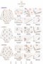 100% Cotton 3-Piece Long Sleeve Baby Bodysuit Set with Snap Fasteners Newborn Baby Bodysuit 0-12 Months - 4
