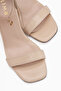 Erika Genuine Leather Tan Women's Heeled Shoes - 6