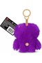 Purple Plush Keychain Series 6 Original Zuru Collectible Bag Ornament Keychain 11.5 cm - 2