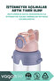 650ml New Collection Neck Strap Thick Silicone Straw Handle Lockable Lid Cute Friends Patterned Polycarbonate Kids School Water Bottle - 5