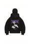 Oversize Zippered Snow Mask Hoodie – Unisex