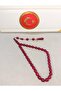 Sistemed Tassel-Decorated Amber Prayer Beads - 2