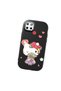 Realme C25S Compatible Case Camera Protector Black Silicone Couple Phone Case with Kitty Pattern - 3