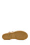 Women's Tan Leather Espadrille Sandals with Ankle Buckle 26Sfd206518 - 5