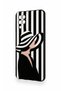 Samsung A12 Compatible Madam Marica Patterned Silicone Case - 4