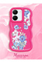 Vivo Y36 4g Compatible Case Camera Protector Red Silicone Couple Phone Case Floral Pattern - 2