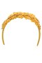 -Floral Appliqué Headband-Multicolor - 3