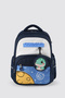 51978 Primary School 3-Piece School Bag Set Orthopedic Backpack Lunch Bag Pen Holder - 3