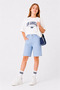 Girl's Convertible Pants Shorts with Snap Buttons 2 in 1 2568 - 2