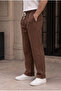 Men's Brown Muslin Look Baggy Sweatpants Loose Fit Comfortable Oversize