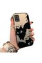 Samsung Galaxy A31 Compatible High-Quality Fun Black Cat Printed Case, Cute Stylish Shock - 2