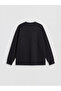 Nevavm Stone Detailed Soft Touch Oversize Women's Sweatshirt - 6