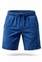 Men's Otoban Woven Shorts with Elastic Waist, Laces, Pockets, Comfortable Fit, Casual Summer Shorts - Indigo - 2