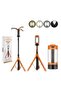 Multi-Function Portable Camping Light & Stand – Rechargeable Tent Lights for Outdoor Use & Emergency Power