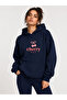 Cherry Printed Hooded 2 Thread Threaded Sweatshirt
