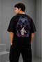 Jujutsu Kaisen Anime Printed Oversized Unisex T-Shirt – Cursed Energy Themed Streetwear Japanese Style