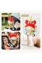 Hanging Toy for Baby, Stroller Toy with Rattles, Mirror & Teether|Crib Mobile Toys, Sensory Development for Baby 0–12 Months | Baby Friendly