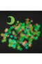 Glow in the Dark Stars Stickers for Ceiling, Adhesive 200pcs 3D Glowing Stars and Moon for Kids Bedroom, Luminous Stars stickers Create a Realistic Starry Sky, Room Decor, Wall Stickers - 4