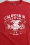 Red 100% Cotton Oversized Plus Size Men's Printed T-Shirt - 3XL 4XL 5XL 6XL 7XL 8XL 9XL 10XL 11XL T-Shirt - Relaxed Fit - 6