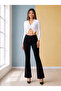 Ngbutika Black Spanish Leg Stretchy High Waist Lycra Jeans Trousers - 4