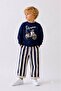 طقم سكوتر للأولاد بتصميم مخطط من الأعلى والأسفل