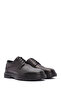 Fly Men's Black Lace-Up Thick Sole Leather Casual Shoes Wm720009Dv - 2