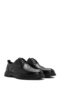 Fly Men's Black Lace-Up Leather Casual Shoes Wm680010Dv - 2
