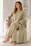 Linen Double Set S0155 Çağla - 2