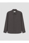 Özmarka New Season Anthracite Regular Fit Men's Shirt - 5
