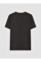 Lcwaikiki Classic Anthracite V-Neck Combed Cotton Men's T-Shirt - 5