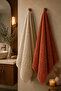 2-Piece Jacquard Large Size Bath Towel 90X150 cm Lorea 650 Gr - 8