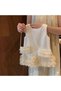 Girls' Dress for Special Occasions with Tulle Detail and Bag - 2