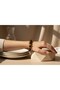 Cat's Eye Natural Stone Design Gold Detailed Women's / Unisex Bracelet - 2