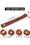 4 Pieces Wooden Incense Holder Handmade Wooden Incense Stick Holder Wood Incense Burner Ash Catcher of Brass Yin and Yang, Crescent Moon, Stars, Elephant,10 Inches,4 random styles - 6