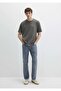 M0612953 Jeans Printed T-Shirt Men's T-Shirt Brown - 3