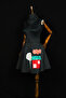 Polka Dot Flared Skirt with Pockets