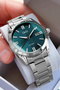 Original Quartz Men's Watch - Silver Steel Band 5 Atm Water Resistant Japanese Movement Gift Boxed Qqe2001C18 - 5