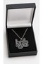 Lamb of God Logo Design Metal Music Band Necklace Gift for Rock Fans - 2
