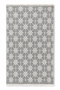 100% Cotton Captain Patterned Beach Towel Bath Sauna Sea Towel Peshtemal 01 Anthracite - 2