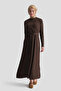 Anvelop Knitwear Dress Bitter Brown
