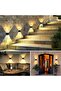 Induction Wall Light - IP65 Waterproof LED - Adjustable Beam - Energy-Saving Outdoor Lighting - Indoor/Outdoor - Black - 12W 3000K - 2