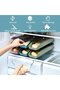 Stackable refrigerator egg rack - Automatic rolled-edge egg storage container - Egg carton - Egg rack - With 2 egg boiling rings - 3