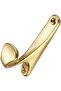 3.5-inch (approx. 8.9 cm) Modern Towel Hooks, 4-Pack, Wall-Mounted, Single-Claw, Brushed Bronze Matte Black Surface Towel Hat Holder, For Bathroom
