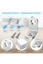 20-piece metal mounting bracket set, 20x20mm stainless steel assembly bracket, with 40 screws, for furniture fixing and repair. - 3